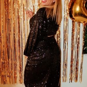 H&M Sequined Dress